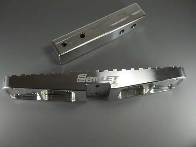 P3 Billet Receiver Step; Bare Aluminum