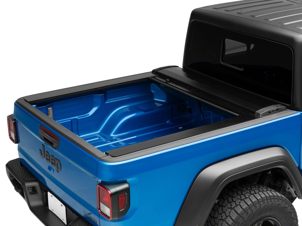 Pace Edwards Jeep Gladiator JackRabbit Retractable Bed Cover; Gloss