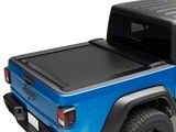 Pace Edwards JackRabbit Retractable Bed Cover; Gloss Black (20-24 Jeep Gladiator JT)