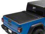 Pace Edwards JackRabbit Retractable Bed Cover; Matte Black with ArmorTek Vinyl Deck (20-24 Jeep Gladiator JT)