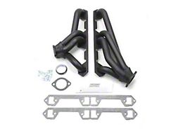 1-5/8-Inch Clippster Mid-Length Headers; Hi-Temp Black (71-81 5.0L Jeep CJ5 & CJ7)