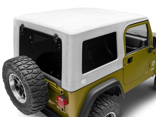 Patriot Fastbacks Recon Solid Hard Top; Primer (97-06 Jeep Wrangler TJ, Excluding Unlimited)