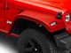 Patriot Fastbacks Wide Front Fender Flares with Lights; Primer (18-24 Jeep Wrangler JL)