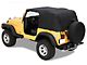 Emergency Top; Black (76-91 Jeep CJ7 & Wrangler YJ)