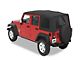 Replay Soft Top; Black Diamond (07-09 Jeep Wrangler JK 4-Door)