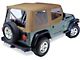 Replay Soft Top with Door Skins and Clear Windows; Spice (97-06 Jeep Wrangler TJ, Excluding Unlimited)