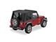 Replay Soft Top with Door Skins and Tinted Windows; Black Denim (97-06 Jeep Wrangler TJ, Excluding Unlimited)