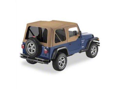 Replay Soft Top with Door Skins and Tinted Windows; Spice (97-06 Jeep Wrangler TJ, Excluding Unlimited)