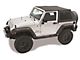 Sprint Top Frameless Soft Top; Black Diamond (07-09 Jeep Wrangler JK 2-Door)