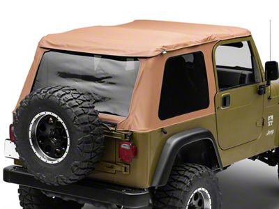 Sprint Top Frameless Soft Top; Spice (97-06 Jeep Wrangler TJ, Excluding Unlimited)