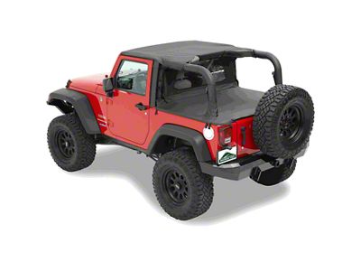 Sun Cap; Black Diamond (07-18 Jeep Wrangler JK 2-Door)