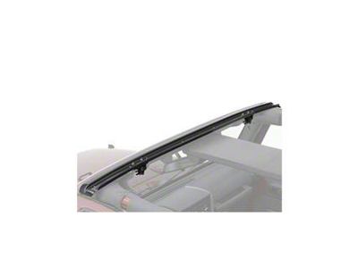 Bestop Windshield Channel; Black (07-11 Jeep Wrangler JK)