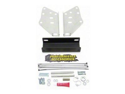 Performance Accessories 3-Inch Rear Bumper Raising Brackets (05-15 Tacoma w/ OEM Hitch Bumper)