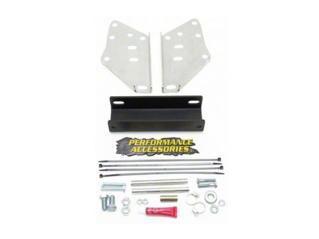 Performance Accessories 3-Inch Rear Bumper Raising Brackets (05-15 Tacoma w/ OEM Hitch Bumper)