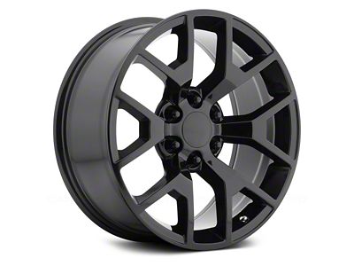 PR169 Gloss Black 6-Lug Wheel; 20x9; 27mm Offset (04-15 Titan)