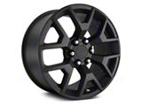 PR169 Matte Black 6-Lug Wheel; 20x9; 27mm Offset (04-15 Titan)