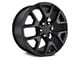 PR169 Matte Black 6-Lug Wheel; 20x9; 27mm Offset (04-15 Titan)