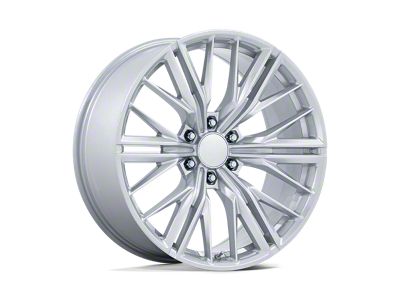 Performance Replicas PR227 Gloss Silver 6-Lug Wheel; 22x9.5; 18mm Offset (04-15 Titan)