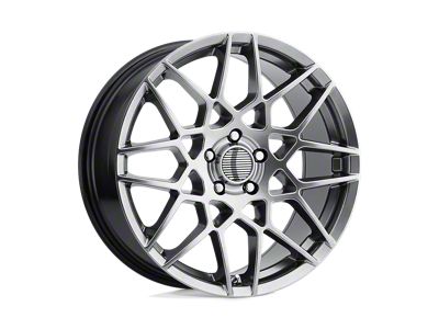 Performance Replicas PR178 Hyper Silver 5-Lug Wheel; 19x9.5; 30mm Offset (05-15 Tacoma)