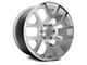 Performance Replicas PR169 Silver Machined 6-Lug Wheel; 20x9; 27mm Offset (2024 Tacoma)