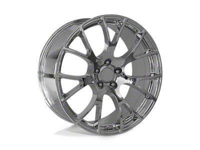 Performance Replicas PR161 Chrome Wheel; 22x9.5; 35mm Offset (20-24 Jeep Gladiator JT)