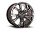 Performance Replicas PR137 Hyper Silver Dark Wheel; 22x9 (22-24 Jeep Grand Cherokee WL)