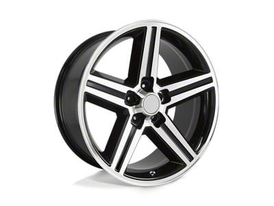 Performance Replicas PR148 Gloss Black Machined Wheel; 20x8; 0mm Offset (05-10 Jeep Grand Cherokee WK)