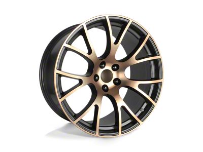 Performance Replicas PR161 Black Bronze Wheel; 22x9.5 (22-24 Jeep Grand Cherokee WL)