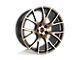 Performance Replicas PR161 Black Bronze Wheel; 22x9.5 (22-24 Jeep Grand Cherokee WL)