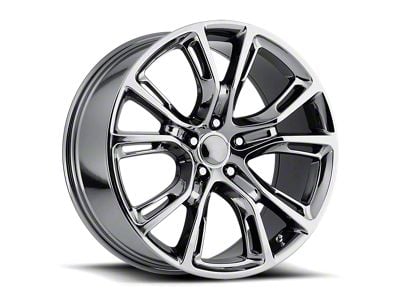 PR137 Black Chrome Wheel; 20x9; 34mm Offset (99-04 Jeep Grand Cherokee WJ)