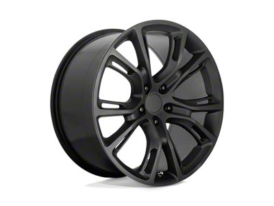 PR137 Matte Black Wheel; 20x10; 50mm Offset (99-04 Jeep Grand Cherokee WJ)