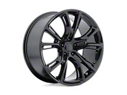 PR137 Gloss Black Wheel; 20x9; 34mm Offset (11-21 Jeep Grand Cherokee WK2)