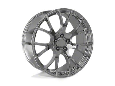 Performance Replicas PR161 Chrome Wheel; 22x9.5; 35mm Offset (18-24 Jeep Wrangler JL)