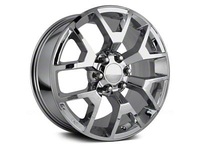 PR169 Chrome 6-Lug Wheel; 20x9; 27mm Offset (17-24 Titan)