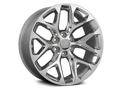 Performance Replicas PR177 Chrome 6-Lug Wheel; 20x9; 24mm Offset (17-24 Titan)