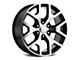 PR169 Gloss Black Machined 6-Lug Wheel; 20x9; 27mm Offset (16-24 Titan XD)