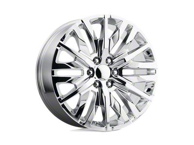 Performance Replicas PR198 Chrome 6-Lug Wheel; 24x10; 31mm Offset (16-24 Titan XD)