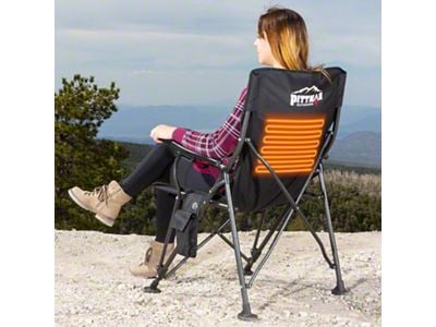 Pittman Outdoors Portable Heated Camping Chair