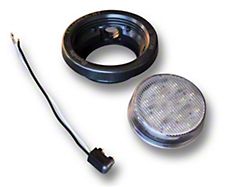 Poison Spyder 2.50-Inch LED Back-Up Light; Clear (Universal; Some Adaptation May Be Required)