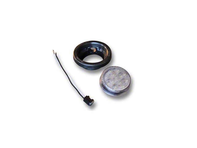 Poison Spyder 2.50-Inch LED Back-Up Light; Clear (Universal; Some Adaptation May Be Required)