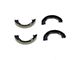 PowerStop Autospecialty Parking Brake Shoes; Rear (03-06 Jeep Wrangler TJ w/ Rear Disc Brakes)