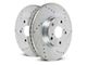 PowerStop Evolution Cross-Drilled and Slotted Rotors; Front Pair (1999 Jeep Wrangler TJ w/ 3-Inch Cast Rotors; 00-06 Jeep Wrangler TJ)