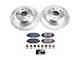 PowerStop Z23 Evolution Sport Brake Rotor and Pad Kit; Rear (18-24 Jeep Wrangler JL, Excluding 4xe, Rubicon & Sahara)