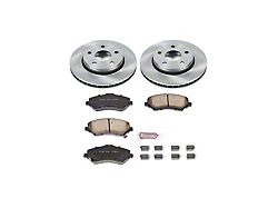 PowerStop OE Replacement Brake Rotor and Pad Kit; Front (07-18 Jeep Wrangler JK)