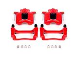 PowerStop Performance Front Brake Calipers; Red (07-18 Jeep Wrangler JK)