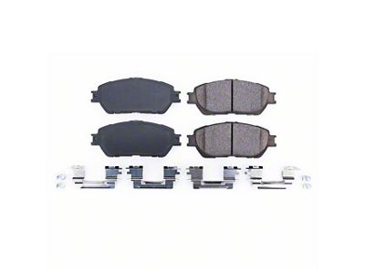 PowerStop Z17 Evolution Plus Clean Ride Ceramic Brake Pads; Front Pair (05-15 5-Lug Tacoma)