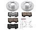 PowerStop Z23 Evolution Sport 5-Lug Brake Rotor and Pad Kit; Front (07-21 Tundra)