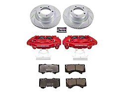 PowerStop Z36 Extreme Truck and Tow 5-Lug Brake Rotor, Pad and Caliper Kit; Front (07-Early 15 Tundra)