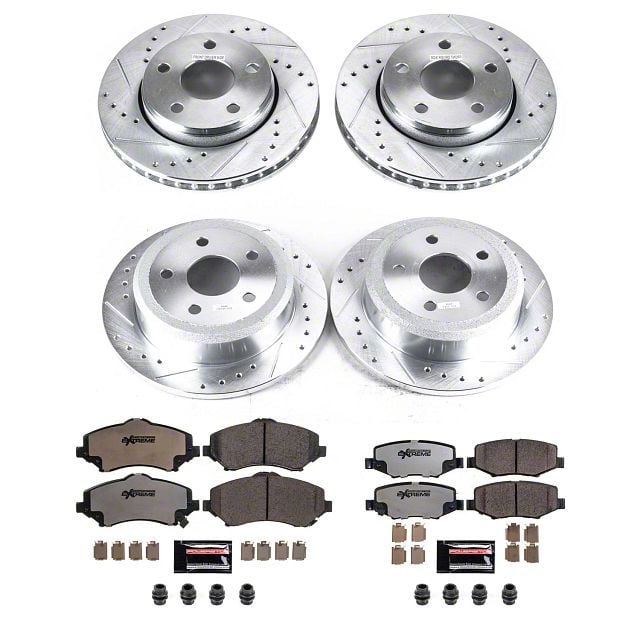 Powerstop Jeep Wrangler Z Extreme Truck And Tow Brake Rotor And Pad