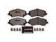 PowerStop Z36 Extreme Truck and Tow Carbon-Fiber Ceramic Brake Pads; Front Pair (07-18 Jeep Wrangler JK)